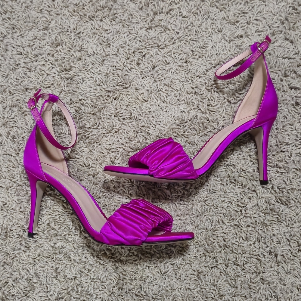 NWT - J Crew Satin Sandal